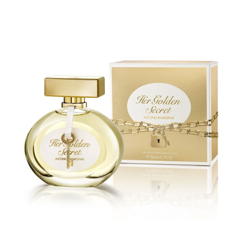 Antonio Banderas Her Golden Secret Eau De Toilette for Women 1.69 fl oz (50 ml)