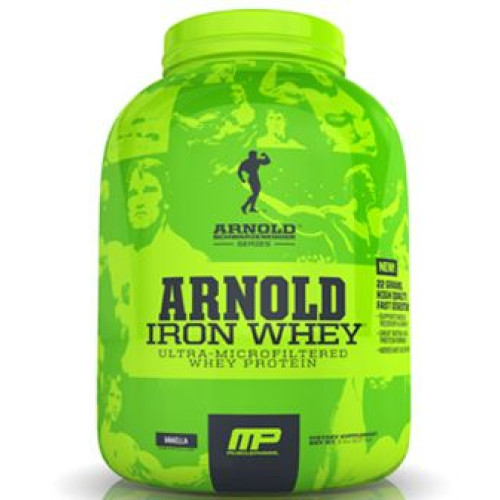 Musclepharm Arnold Iron Whey Protein with Vanilla Flavor 5.51 lb (2500 g)