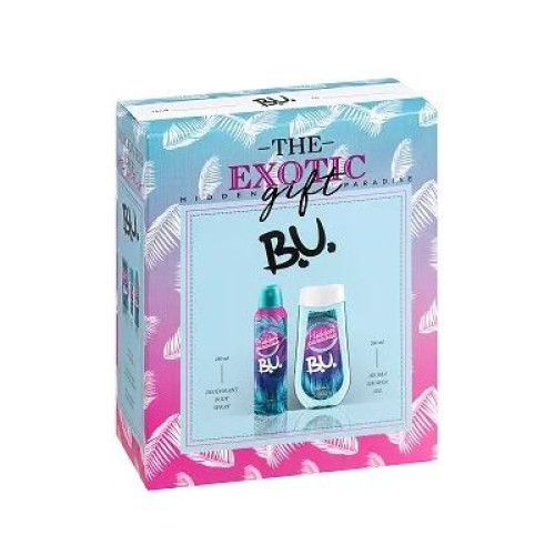B.U. Hidden Paradise Promo Set for Women Deodorant Spray and Body Wash
