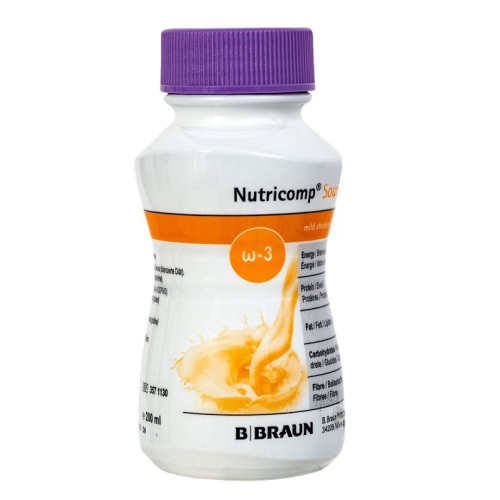 B Braun Nutricomp for Enteral Feeding with Chicken Soup Flavor 6.76 fl oz (200 ml)