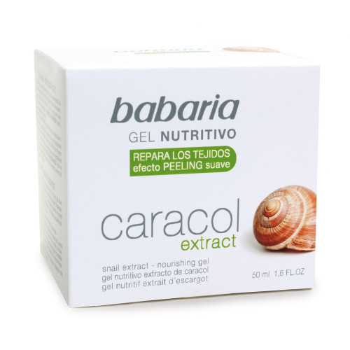 Babaria Nourishing Face Gel Cream with Snail Extract 1.69 fl oz (50 ml)