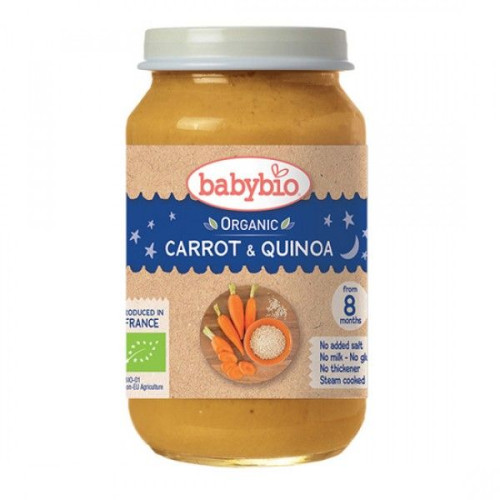 Babybio Organic Vegetable Puree with Quinoa for Children 8+ Months 7.05 oz (200 g)
