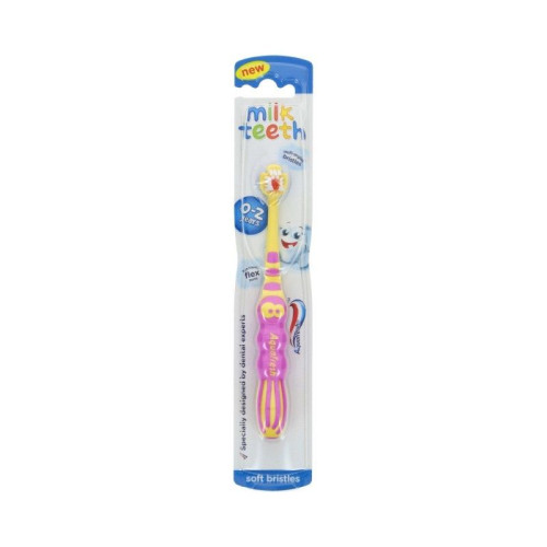 Aquafresh Milk Teeth Children's Toothbrush for Milk Teeth - 0-2 Years