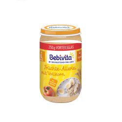 Bebivita Fruit Puree with Whole Grains 2 1.76 oz (50 g)