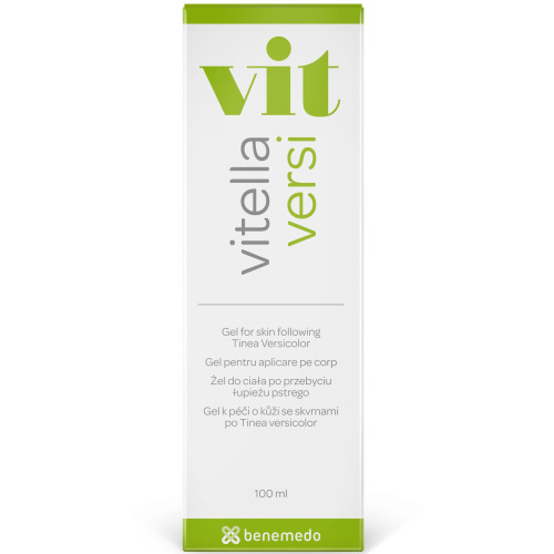 Benemedo Vitella Versi Gel for Skin Against Seborrhea 3.38 fl oz (100 ml)