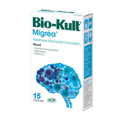 Bio-Kult Migrea Multifunctional Formula for Normal Functioning of the Nervous System 15 Capsules