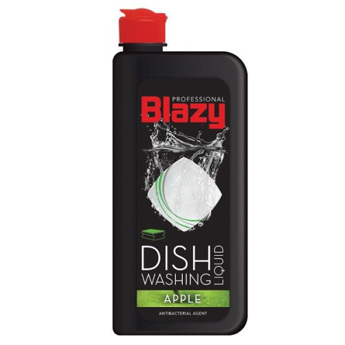 Blazy Professional Dishwashing Apple Liquid 15.22 fl oz (450 ml)