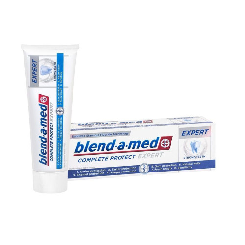 Blend-A-Med Expert Complete Protect Toothpaste for Enamel Protection 2.54 fl oz (75 ml)