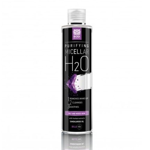 Bodi Beauty 3-in-1 Cleansing Micellar Water for Oily and Combination Skin with Herbal Extracts 8.45 fl oz (250 ml)