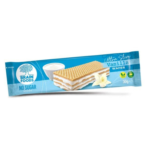 Brain Foods Waffle with Sugar-Free Vanilla 1.06 oz (30 g)