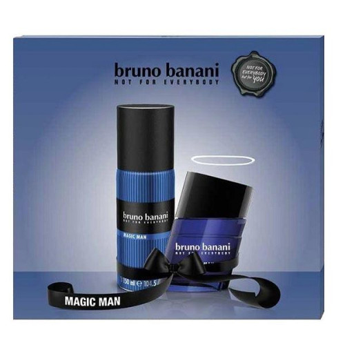 Bruno Banani Magic Man Promo Set for Men Deodorant Spray and Eau De Toilette