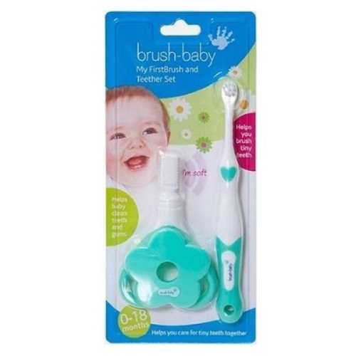 Brush Baby Toothbrush and Massager for Children from 0 to 18 Months