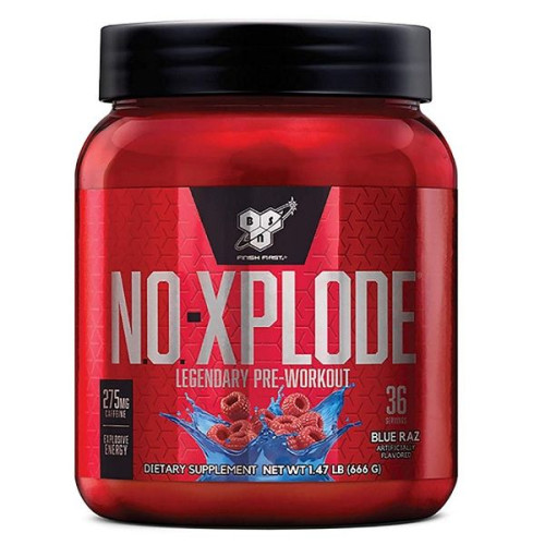BSN N.O. Xplode Pre-Workout Formula Raspberry 1.47 lb (666 g)