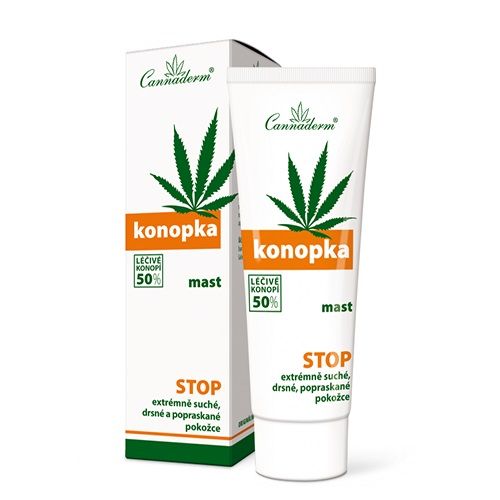 Cannaderm Konopka Cream for Dry and Cracked Skin 2.65 oz (75 g)