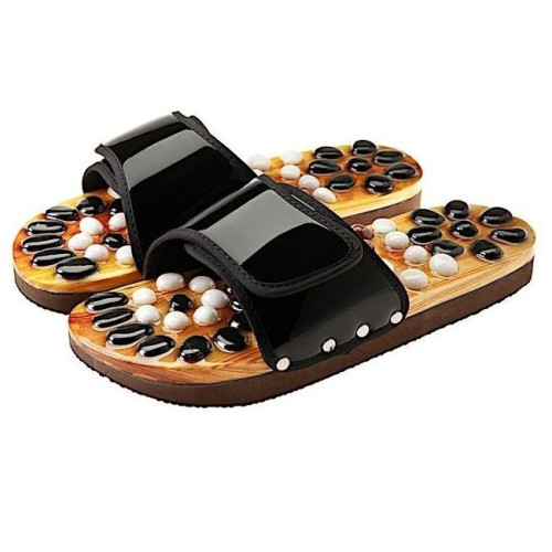 Casada Reflexology Massage Slippers with Natural Stones 39-41