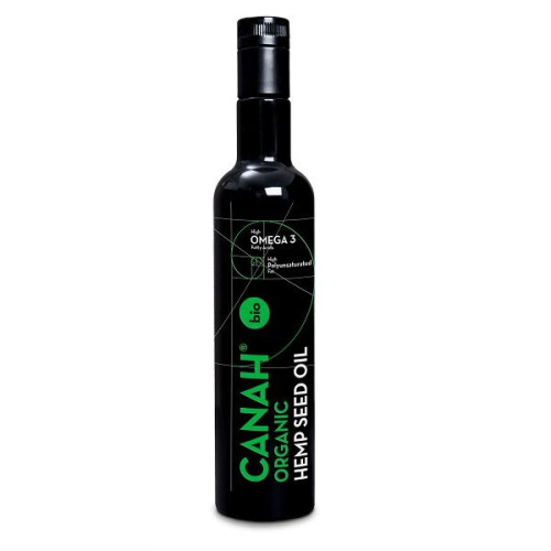 Canah International Organic Hemp Seed Oil 16.91 fl oz (500 ml)