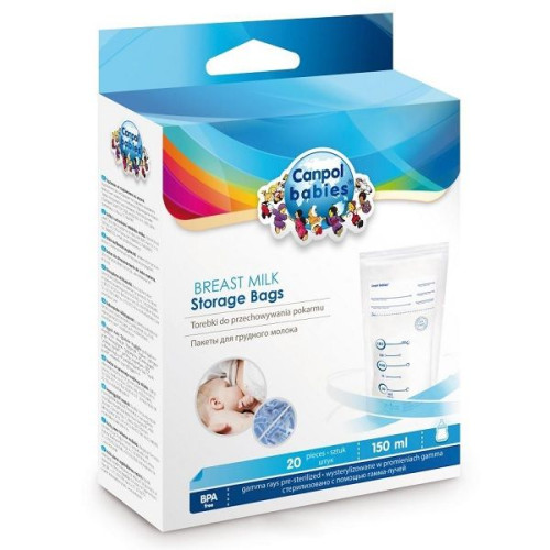Canpol Babies Breast Milk Storage Bags 20 pcs