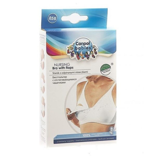 Canpol Babies Nursing Bra with Removable Cups - Size 85B
