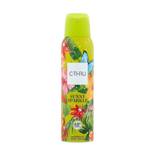 C-THRU Sunny Sparkle Deodorant Spray for Women 5.07 fl oz (150 ml)