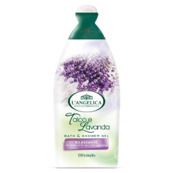 Langelica Officinalis Relaxing Shower Gel and Bath Foam with Lavender and Talc 16.91 fl oz (500 ml)