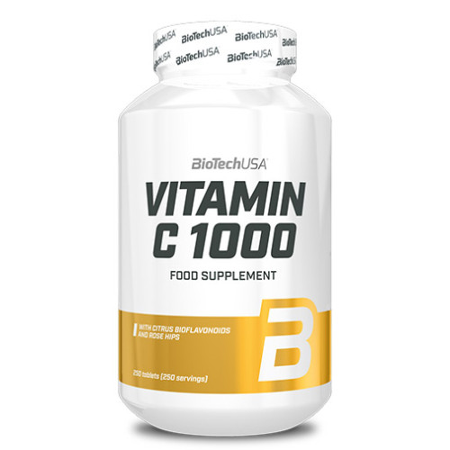 Biotech USA Vitamin C 1000 mg 250 Tablets