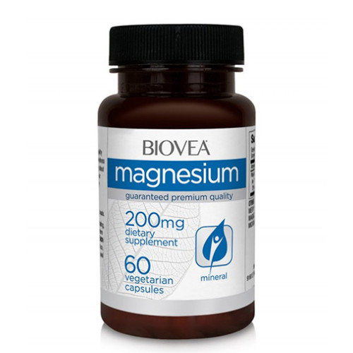 Biovea Magnesium 200mg 60 Capsules