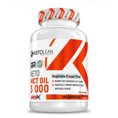 Amix Ketolean Keto Go Mct Oil 3000mg 100 Vcaps