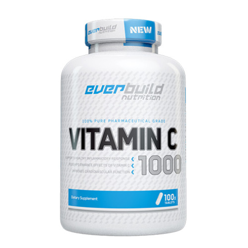 Everbuild Vitamin C 1000 mg with Rose Hips 100 Tablets