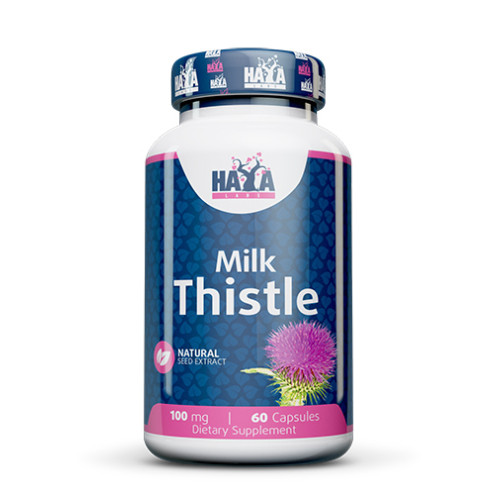 Haya Labs Milk Thistle 100 mg 60 Vcaps