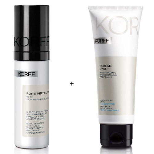 Korff Promo Set for Oily Skin Pure Perfection Serum and Sublime Care Mask