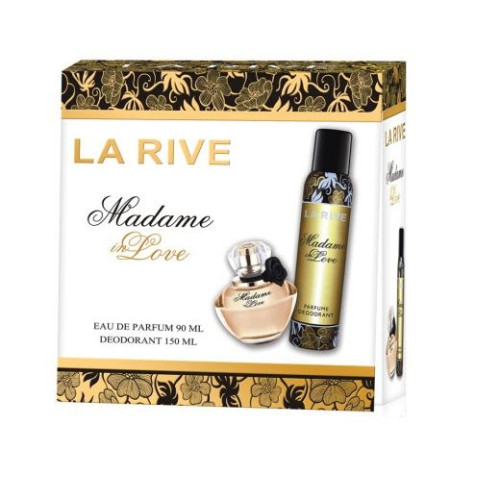 La Rive Madame in Love Promo Set for Women Perfume and Deodorant Spray