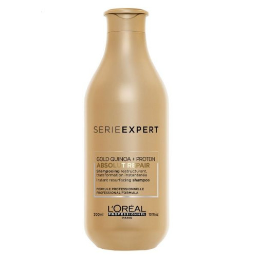 L'oreal Professionnel Absolut Repair Gold Smoothing Shampoo for Severely Damaged Hair 10.14 fl oz (300 ml)