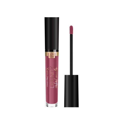 Max Factor Lipfinity Velvet Matte Long-Lasting Matte Liquid Lipstick 005 Matte Merlot