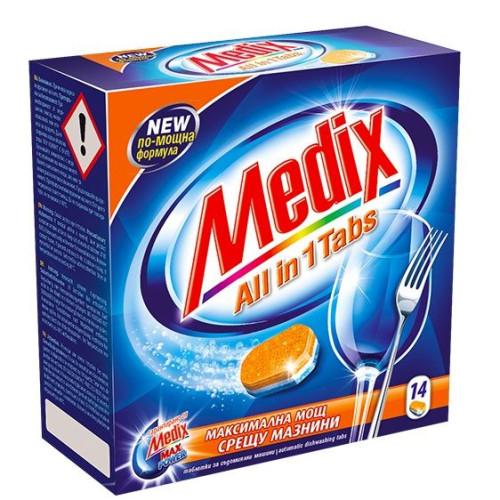 Medix All in One Dishwasher Tablets 14 pcs