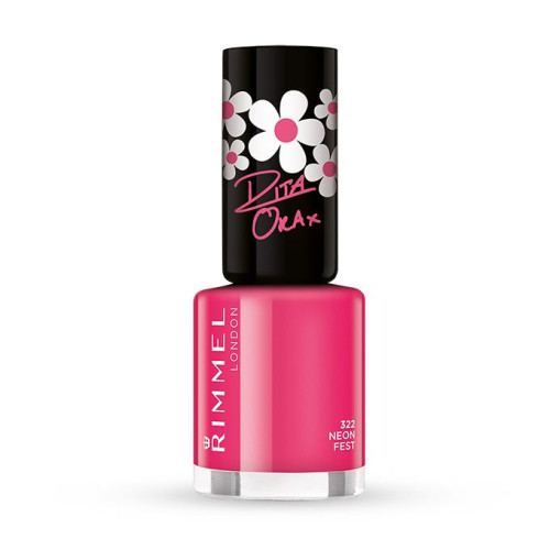 Rimmel 60 Seconds Quick-Drying Nail Polish Neon Fest 322