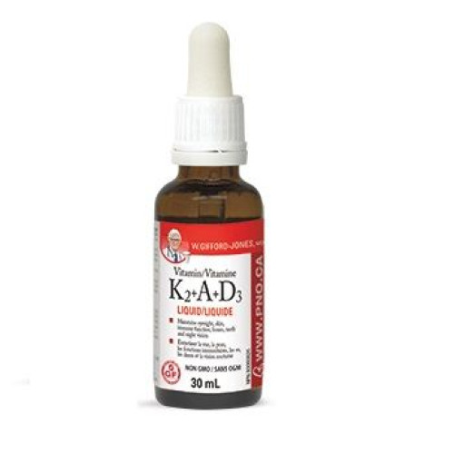 Natural Factors Vitamins K2 a and D3 for High Immunity Against Viruses and Infections 1.01 oz (30 ml)