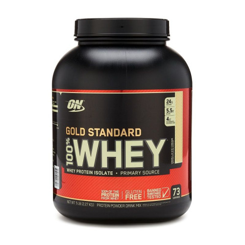 Optimum Nutrition Gold Standard 100% Whey Protein Vanilla Ice Cream 5 lb (2270 g)