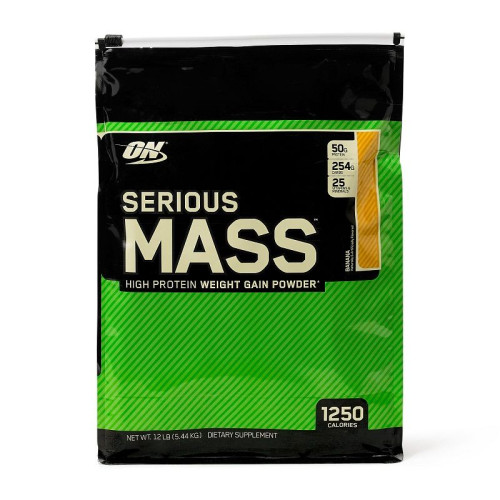 Optimum Nutrition Serious Mass Gainer Banana 11.99 lb (5440 g)