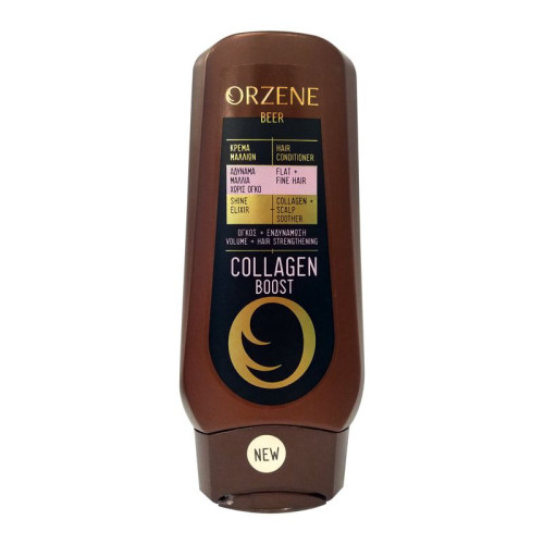 Orzene Beer Collagen Boost Nourishing Conditioner for Volume and Fine Hair 8.45 fl oz (250 ml)