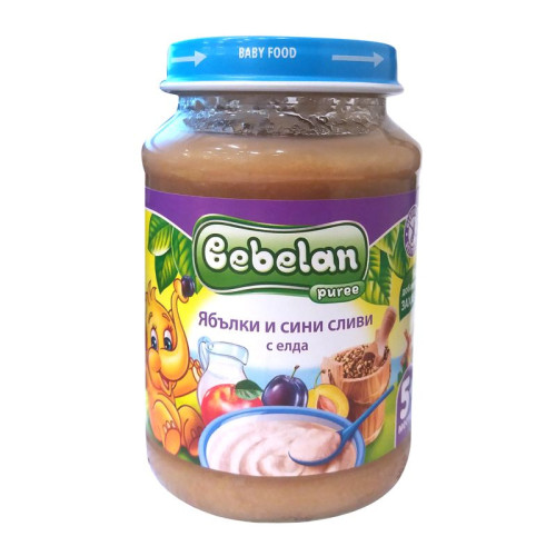 Ovko Apple and Plum Milk Porridge with Buckwheat for Children 5+ Months 6.7 oz (190 g) - 5794