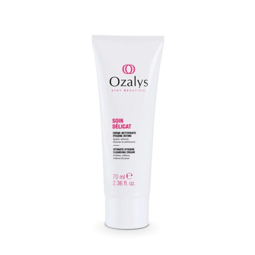 Ozalys Cleansing Cream for Intimate Hygiene 2.37 fl oz (70 ml)