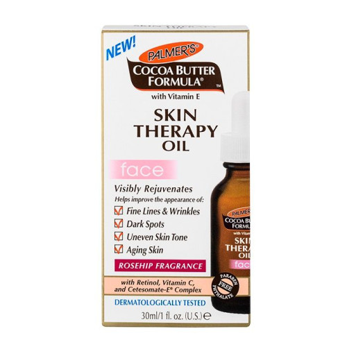 Palmers Rejuvenating Oil Therapy for Face with Cocoa Butter and Vitamin E 1.01 fl oz (30 ml)