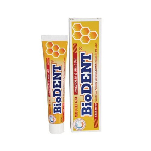 Biodent Propolis and Mint Oil Strengthening Gel for Sensitive Gums with Propolis 0.71 oz (20 g)
