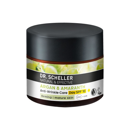 Dr. Scheller Anti-Wrinkle Day Cream with Argan and Amaranth for Mature Skin SPF 10 1.69 fl oz (50 ml)