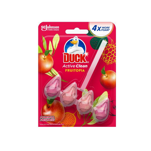 Duck Active Clean Fruitopia Toilet Block 1.36 oz (38.6 g)