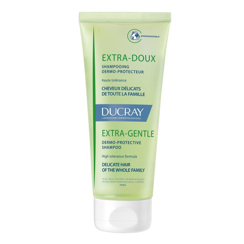 Ducray Extra Doux Shampoo for Frequent Use 3.38 fl oz (100 ml)
