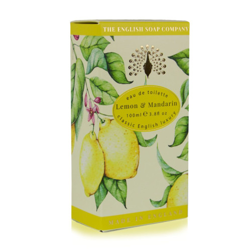 English Soap Lemon and Mandarin Eau De Toilette for Women 3.38 fl oz (100 ml)