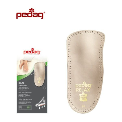 Pedag Relax Anatomical Insole for Fallen Arches 40/41 2 pcs