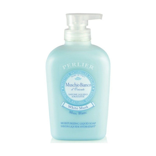 Perlier Recettes Naturelles Liquid Hand Soap with White Musk 10.14 fl oz (300 ml)