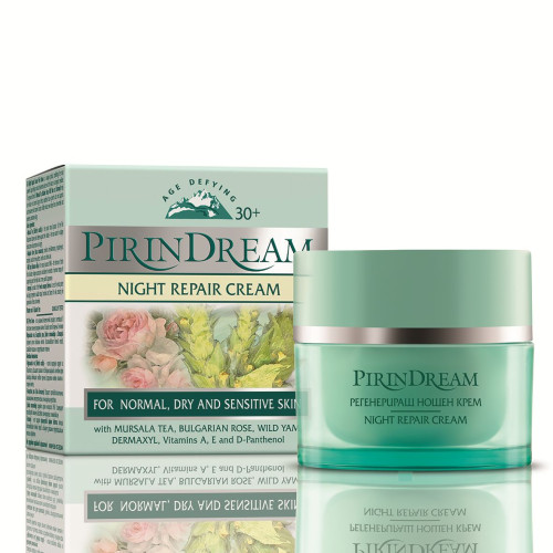 Pirin Dream Regenerating Night Cream for the Face 1.69 fl oz (50 ml)